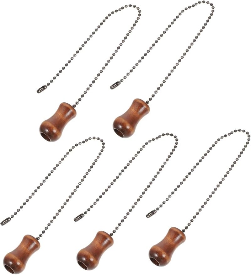 Vintage Beaded Pull Chain For Ceiling Fan And Lamp 20PCS Gold Easy Install Home Decor - Image 2